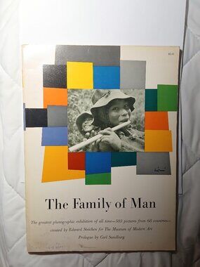 Rare First Edition Soft Cover book: THE FAMILY OF MAN, Steichen exhibit at MoMA